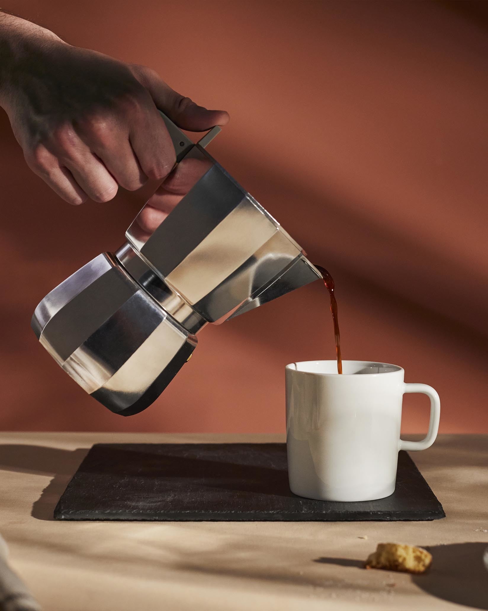 Moka Induction Espresso Coffee Maker By David Chipperfield