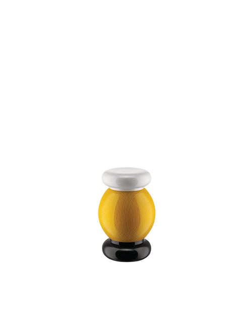 ES18 jaune, noir, blanc Moulin à sel, poivre et épices Alessi