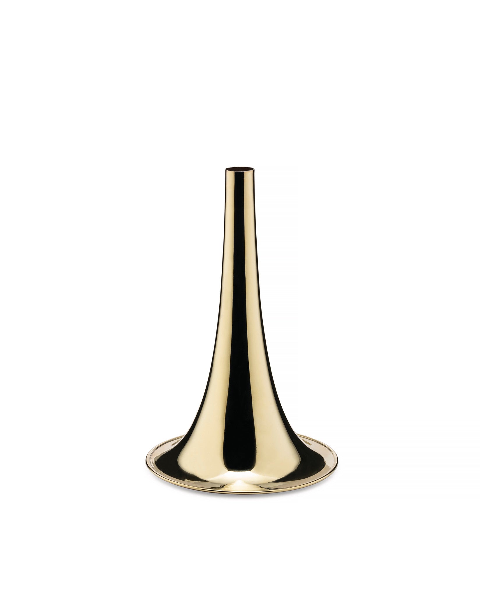 Trumpet brass Florero Alessi