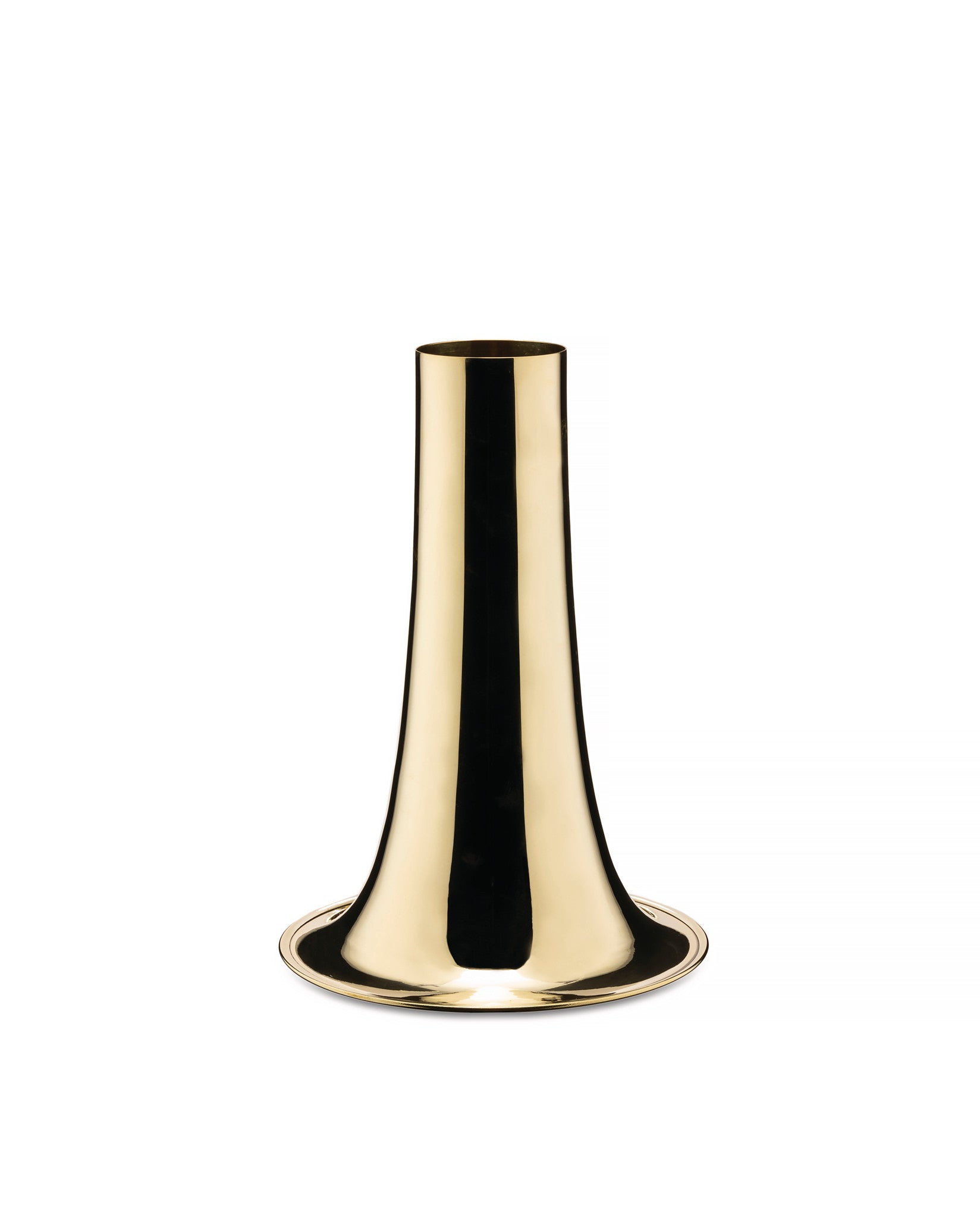 Trumpet brass Florero Alessi