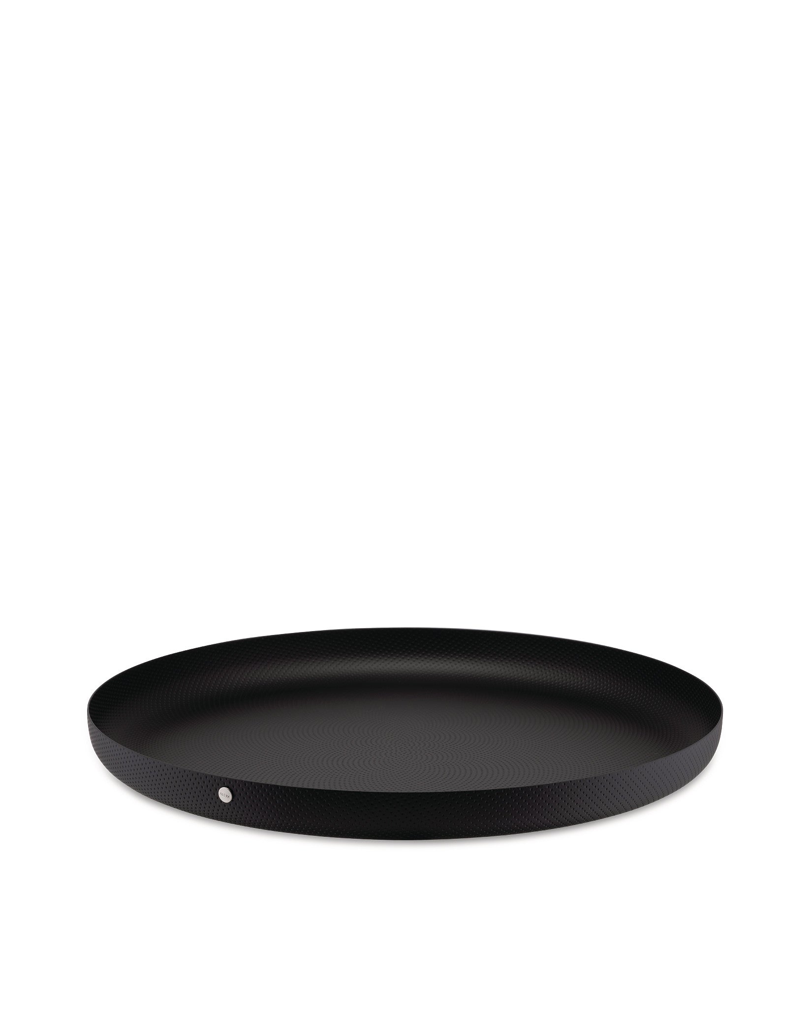 JM14 T black Round tray Alessi