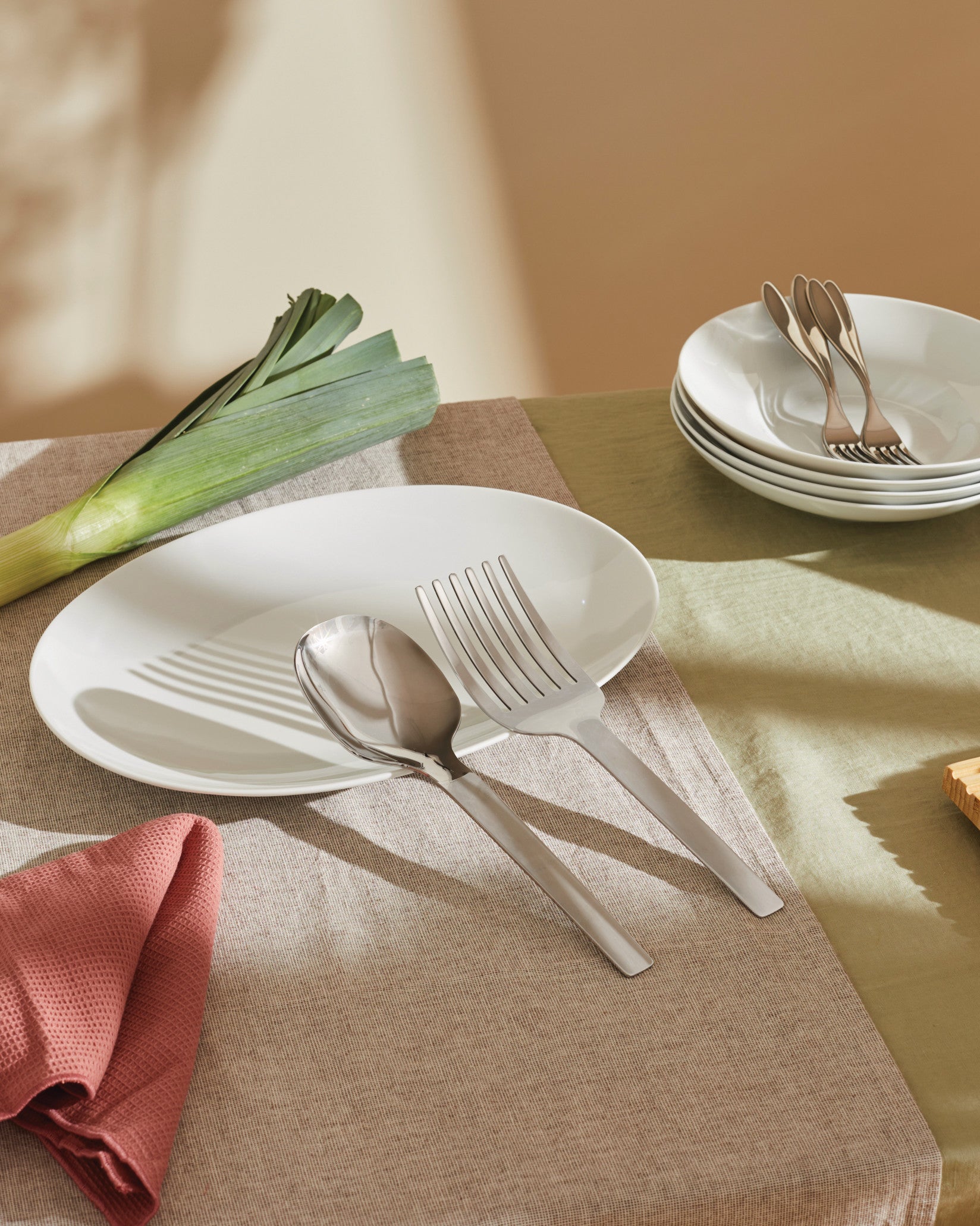 Tibidabo Default Title Spaghetti serving fork Alessi 1