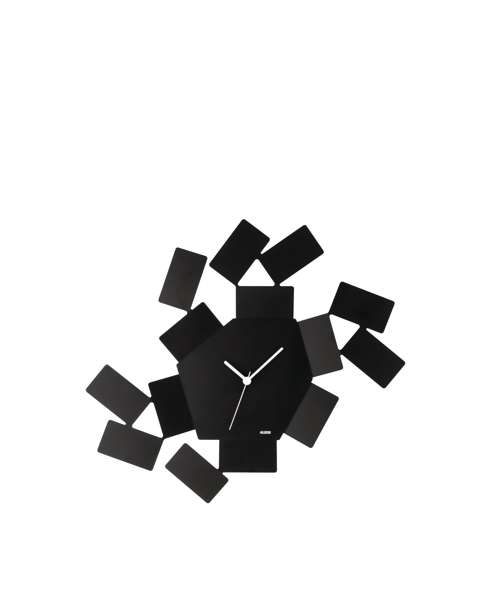 La Stanza dello Scirocco schwarz Wanduhr Alessi