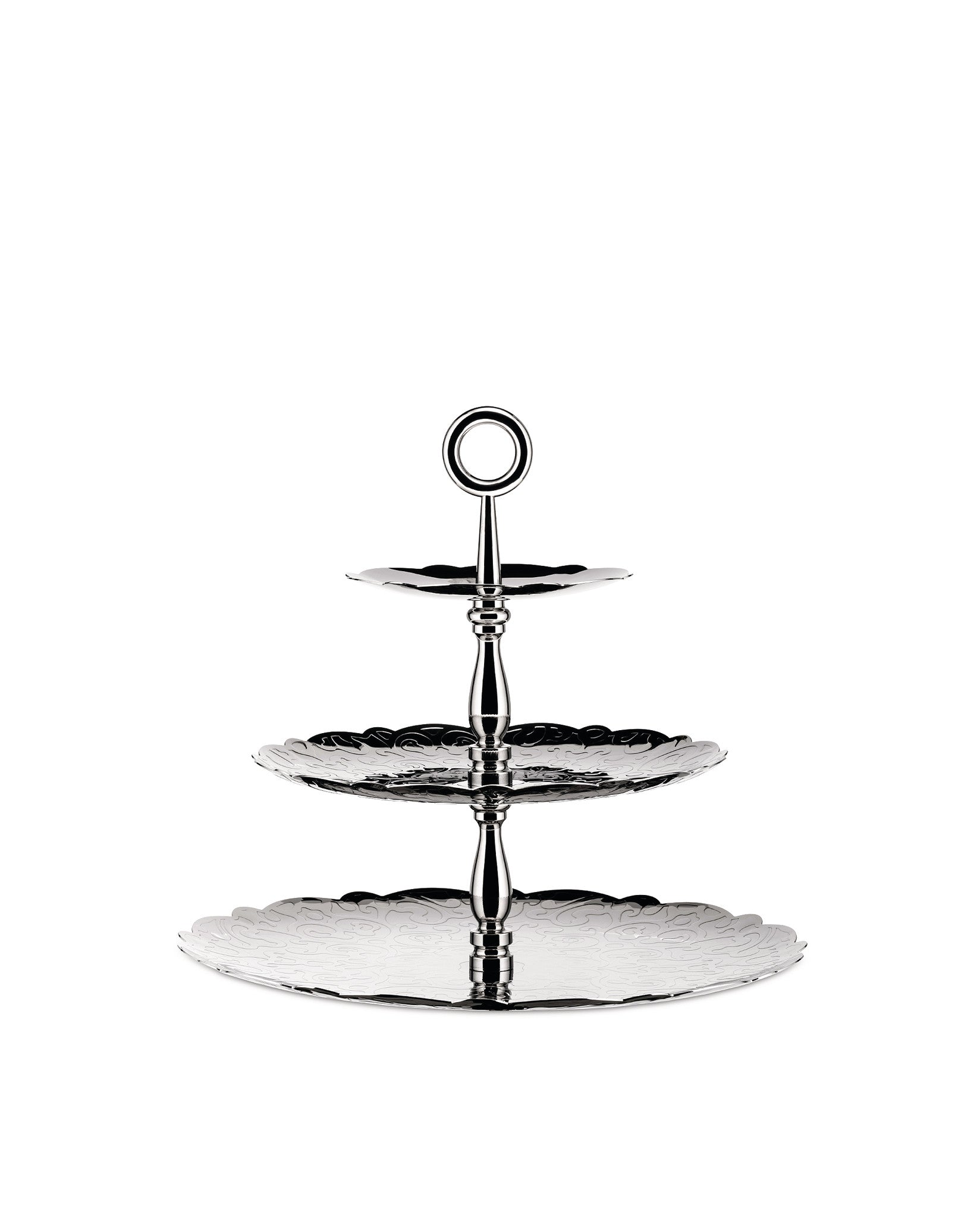 Dressed acero inoxidable Frutero triplo Alessi