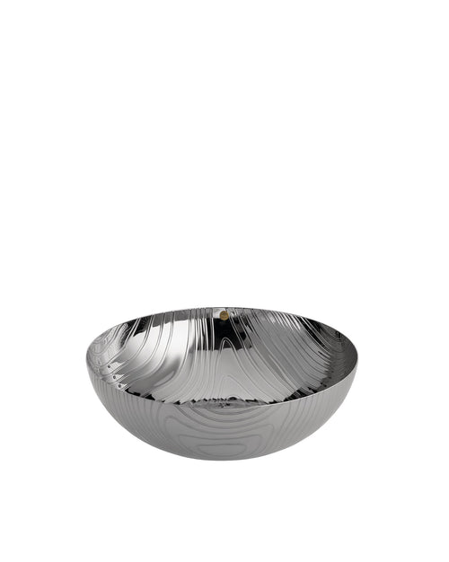Veneer acciaio inossidabile, cm 29 || inch 11½″ Ciotola Alessi