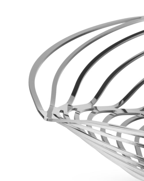 Trinity Edelstahl Obstschale Alessi 3
