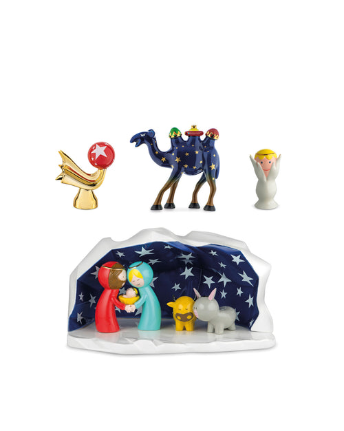 Happy Eternity Baby Default Title Presepe con set di 3 statuine Alessi