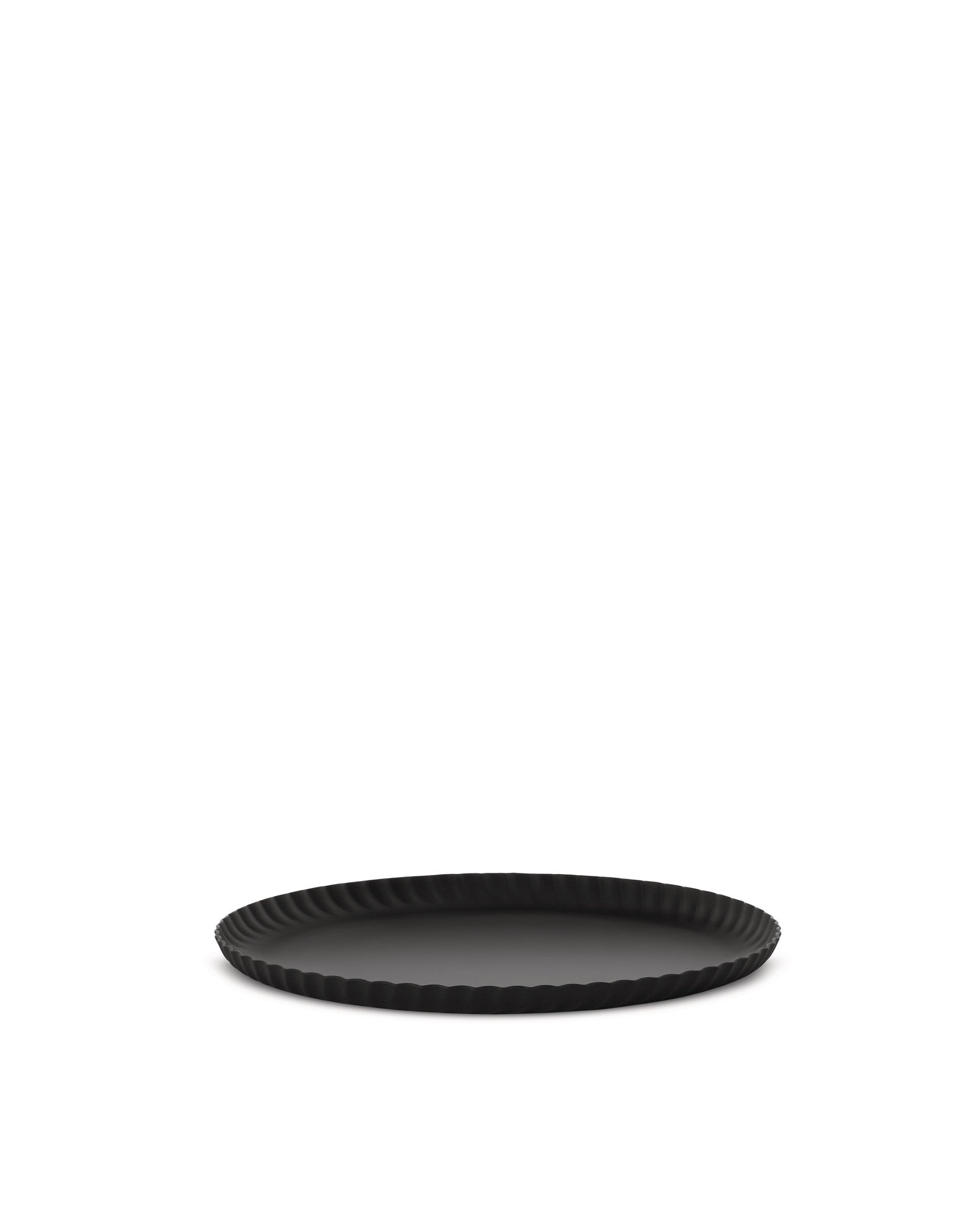 Pleats cm 23 || inch 9″ Bandeja redonda Alessi