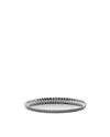 Pleats cm 23 || inch 9″ Plateau rond Alessi