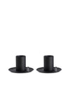 CFF CP Default Title Set of two mocha cups with saucers and two coffee spoons Alessi