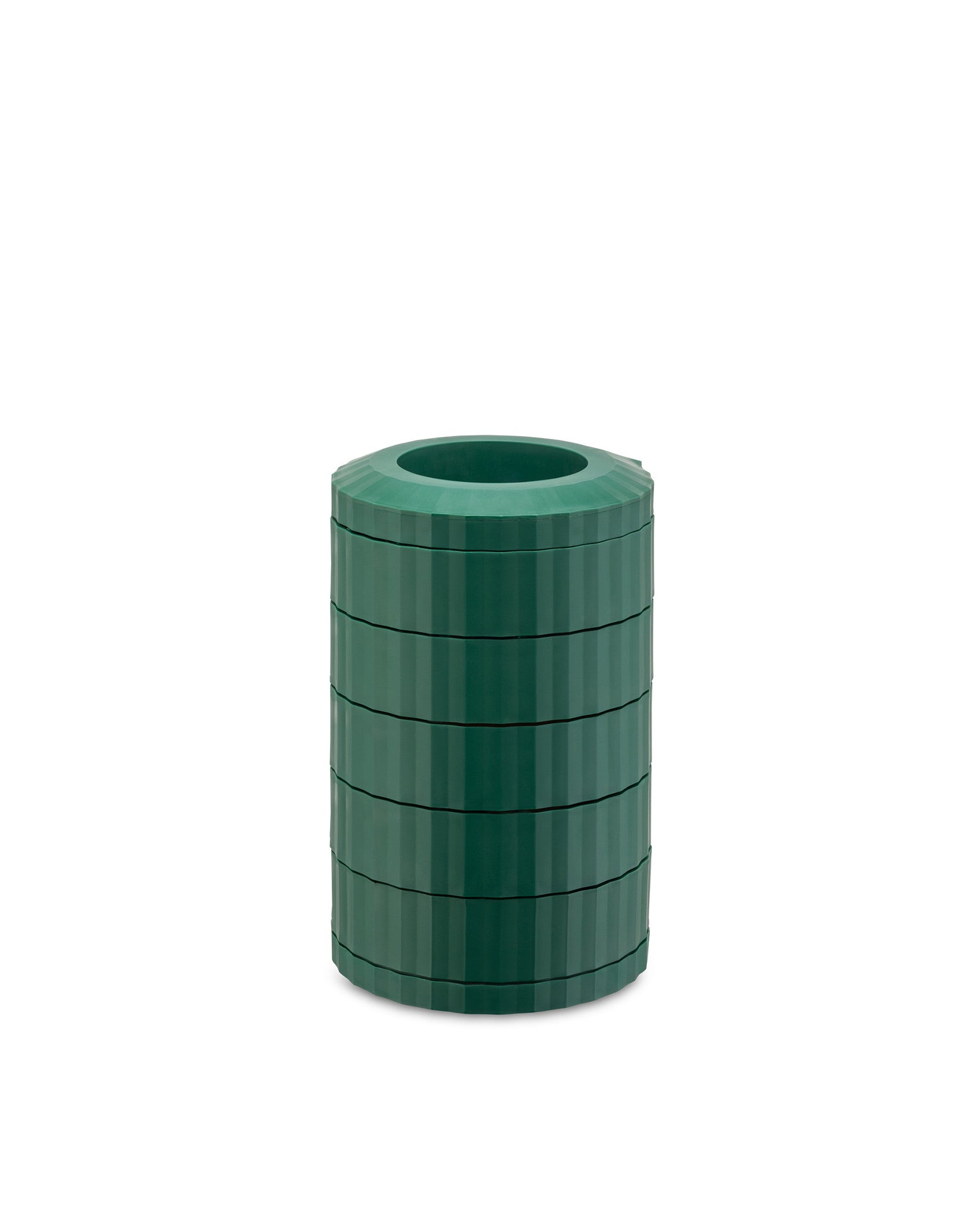 Plissé green Portacápsulas Alessi