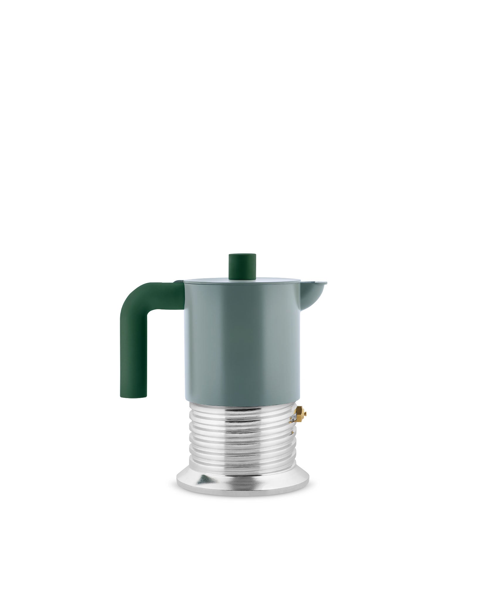 Vite Sage Green, cups 3 Caffettiera espresso Alessi