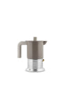 Vite Warm Grey, cups 3 Caffettiera espresso Alessi
