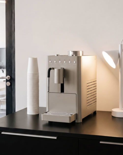 DC09 verde Macchina da caffè automatica. Spina svizzera Alessi 2