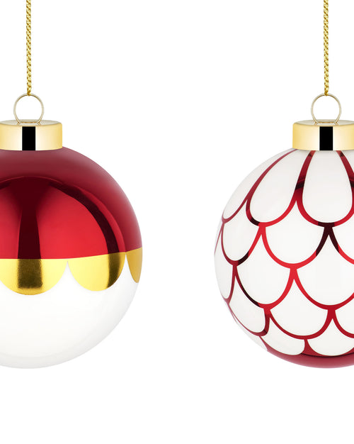Delight Default Title Set di due palle per albero di Natale Alessi 2