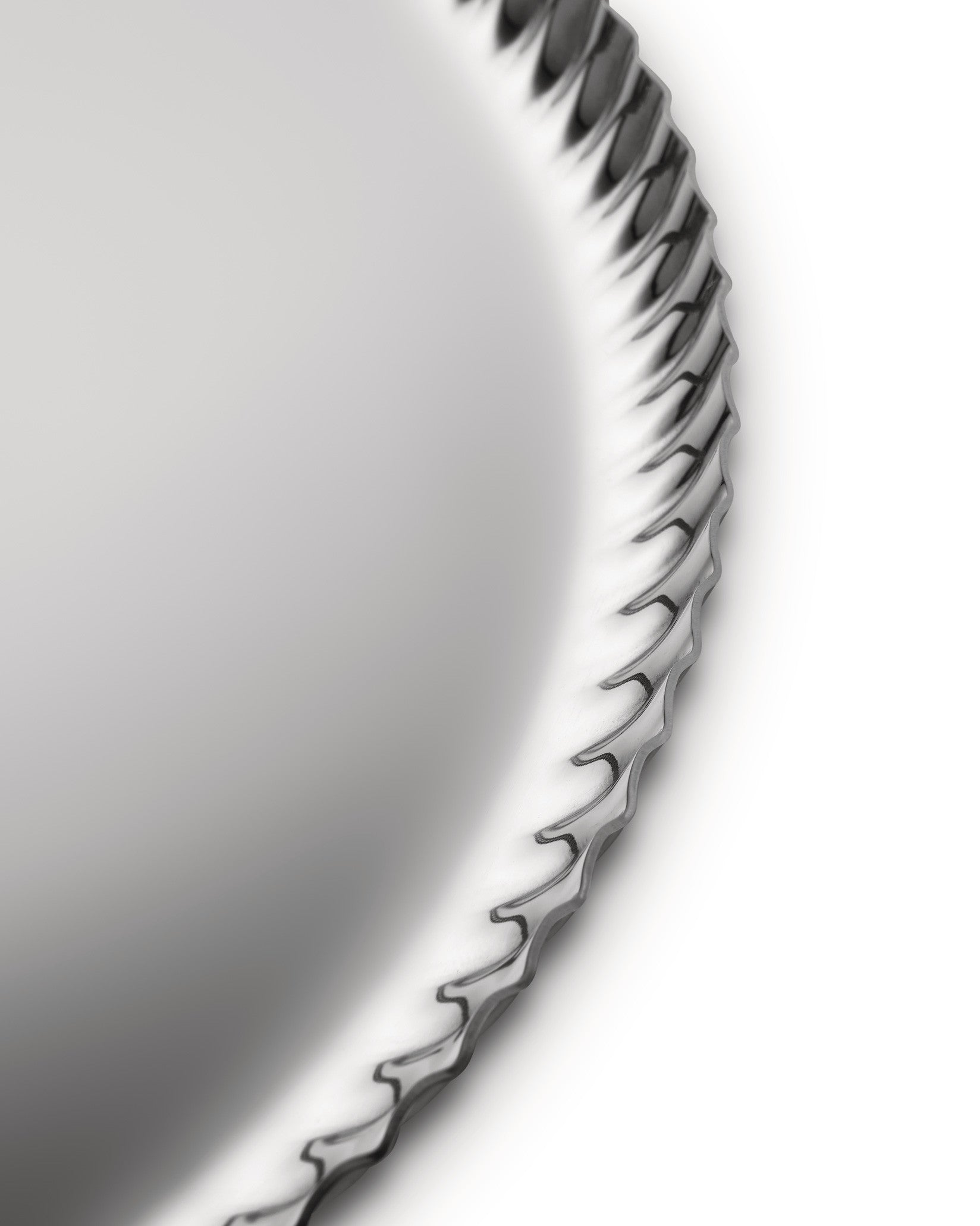 Pleats cm 23 || inch 9″ Plateau rond Alessi 4