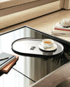 Pleats black Tray Alessi 1