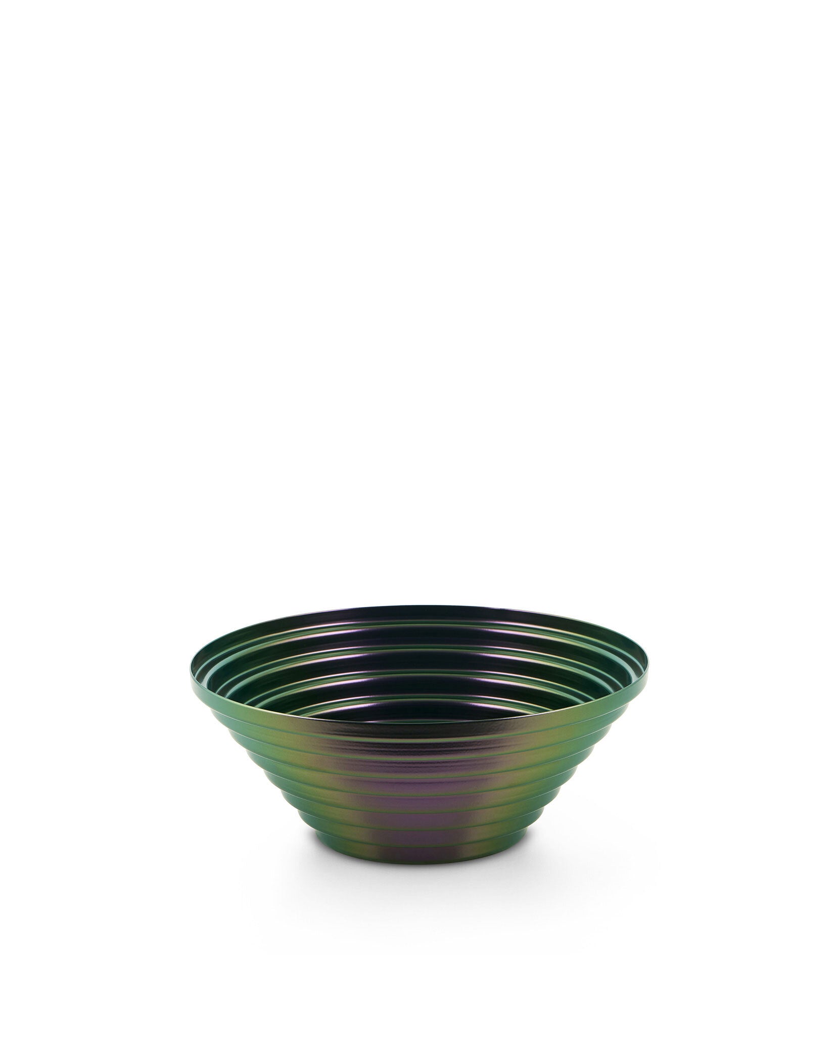 Maya Greenpurple Cestino rotondo Alessi
