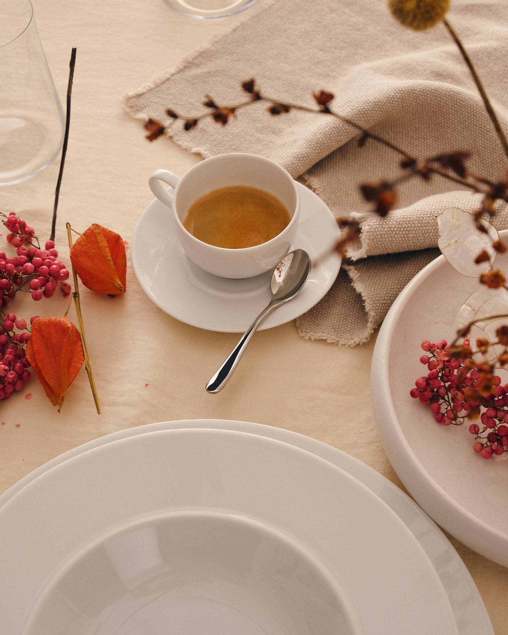 La Bella Tavola Default Title Sottotazza da caffé. 4 pezzi Alessi 1