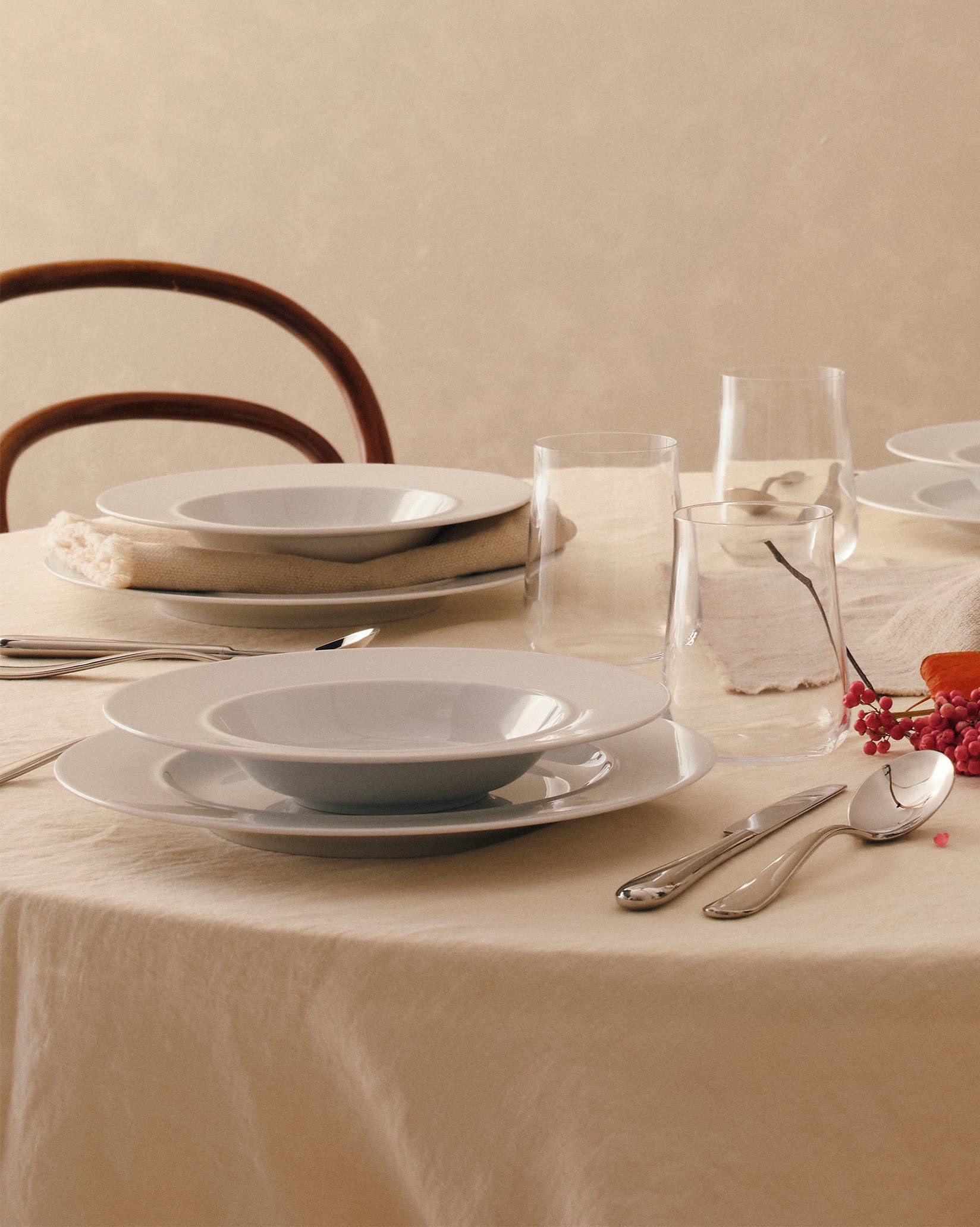 La Bella Tavola Default Title Piatto piano. 4 pezzi Alessi 1