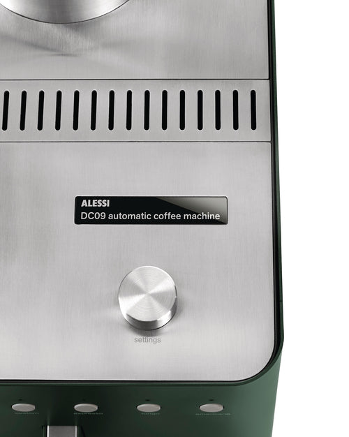 DC09 grün Kaffeevollautomat. Schweizer Stecker Alessi 9