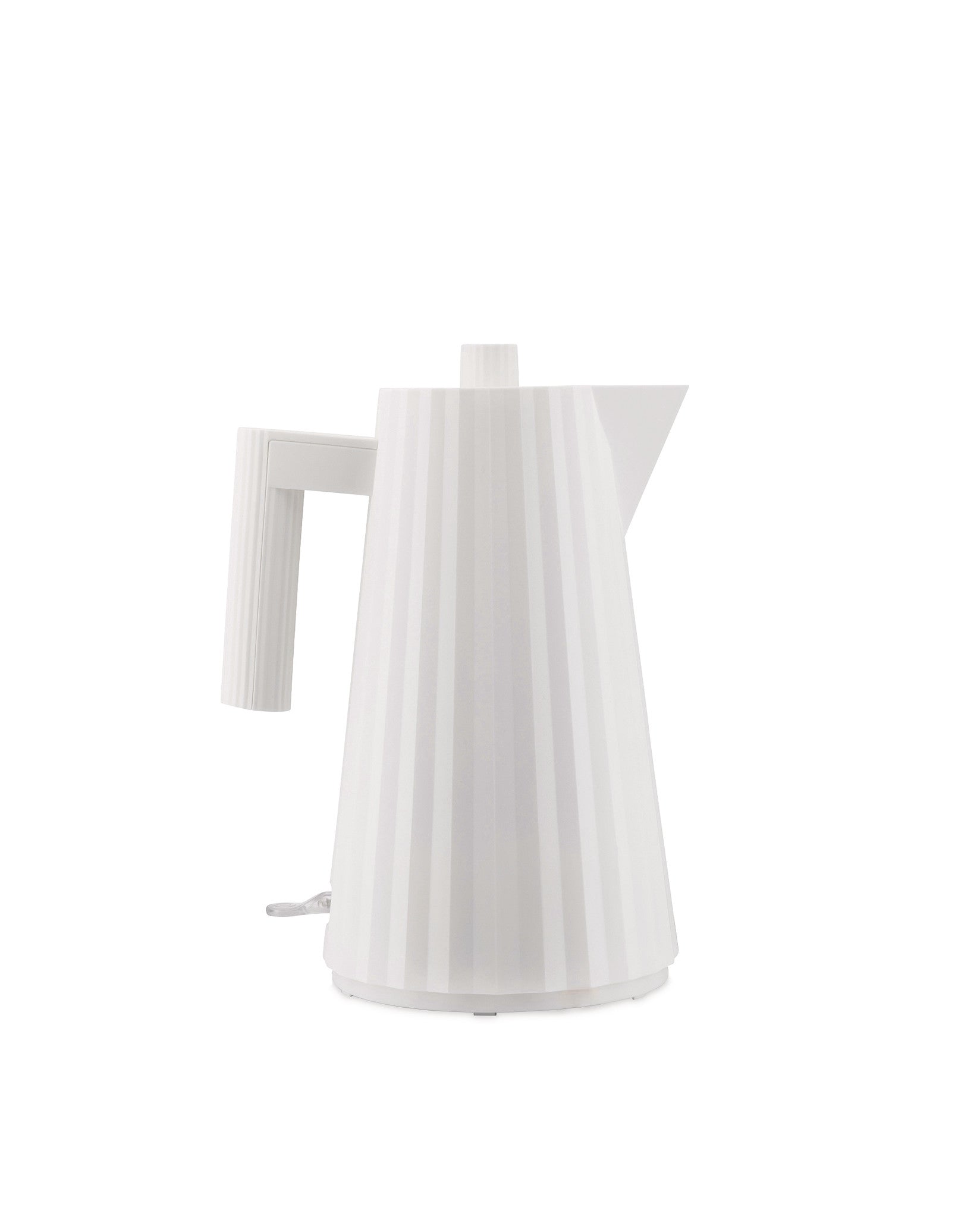 Plissé white, cl 170 || 1.80 oz Electric kettle. Suisse plug Alessi