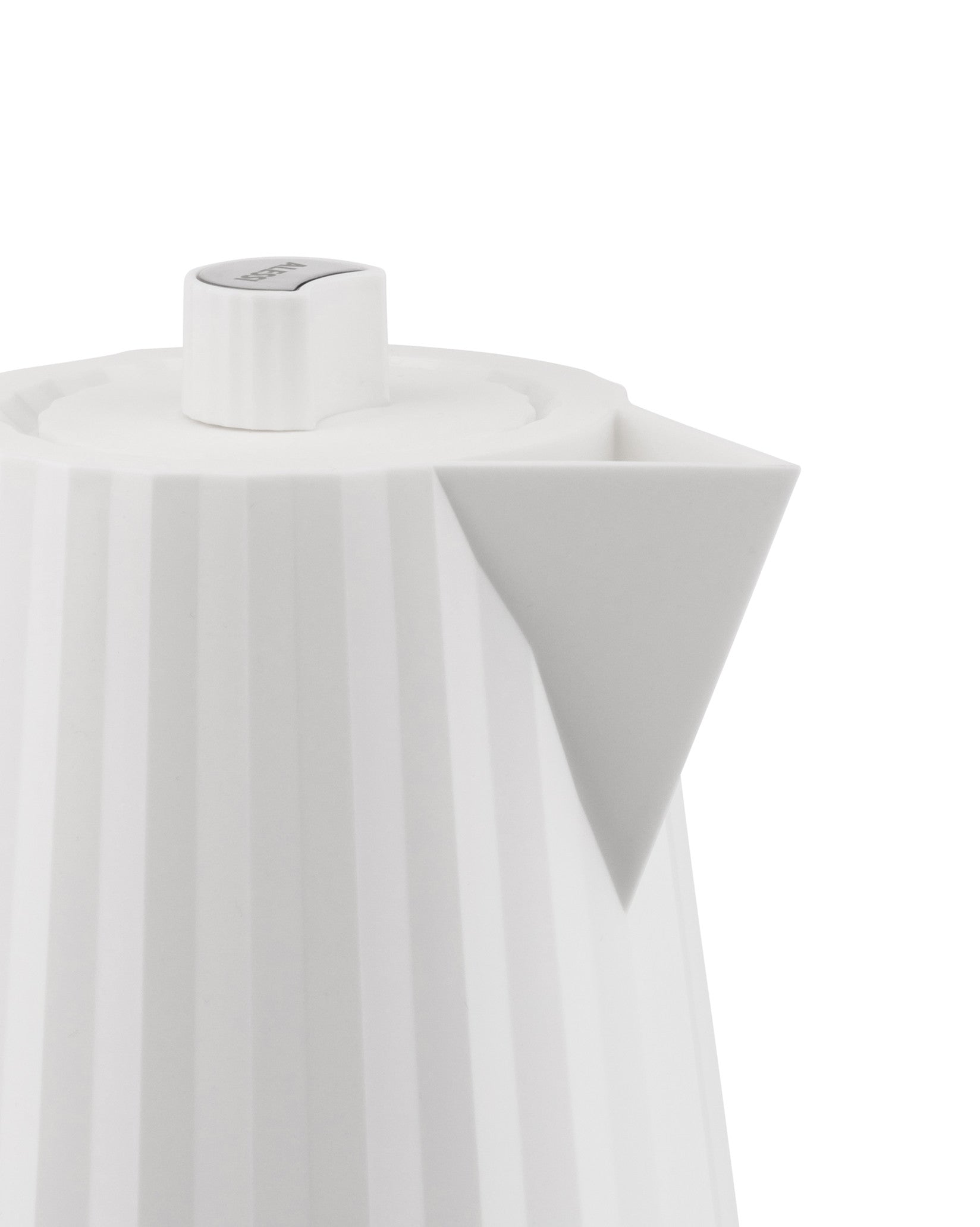 Plissé white, cl 170 || 1.80 oz Electric kettle. Suisse plug Alessi 2