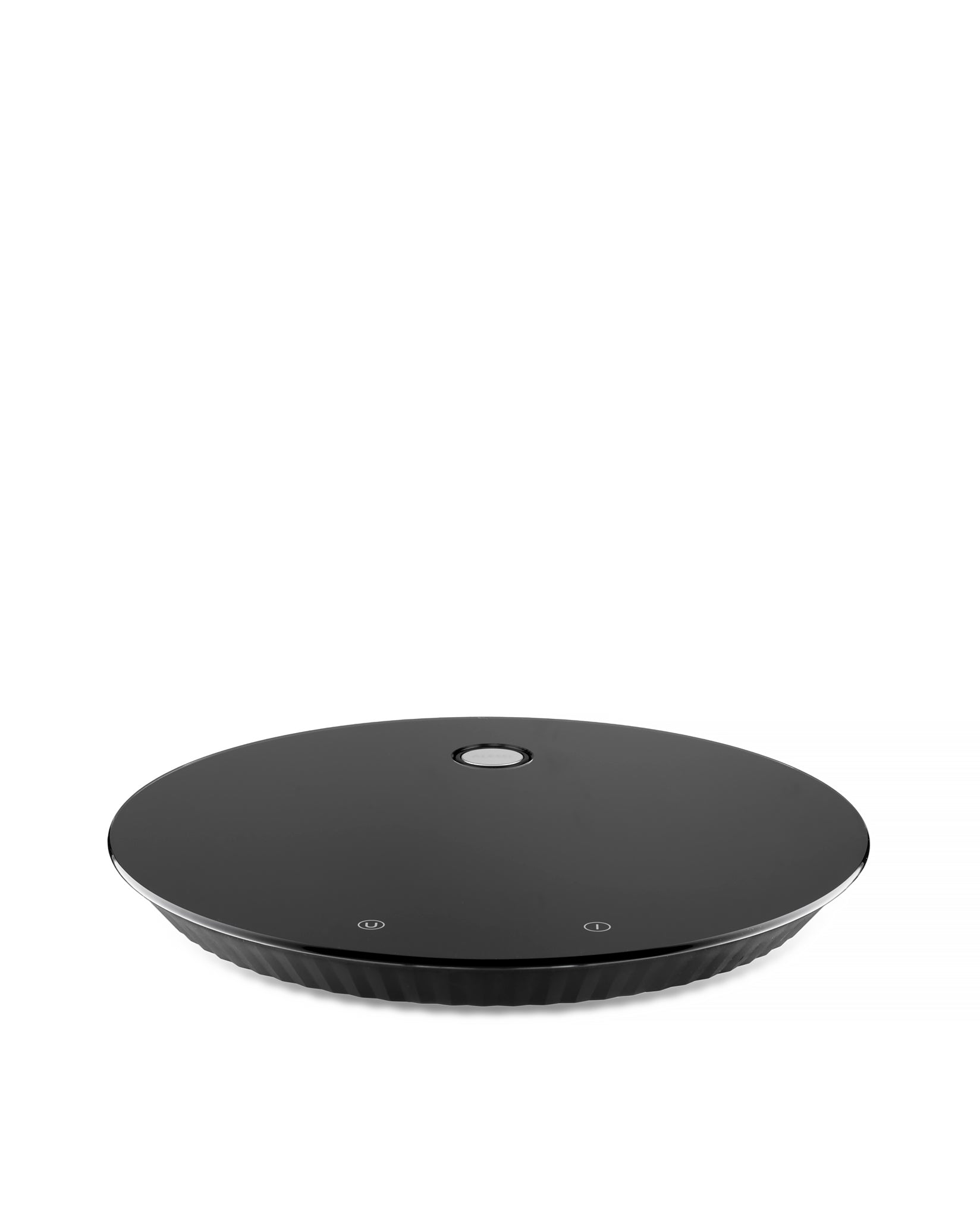 Plissé black Digital-Küchenwaage Alessi