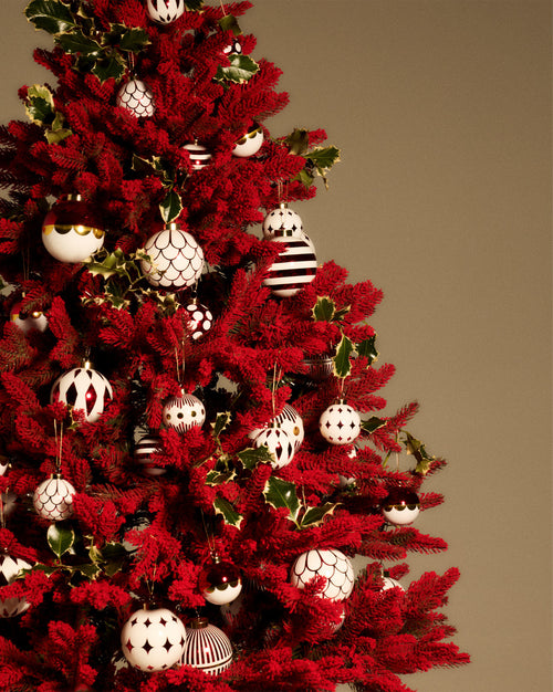 Delight Default Title Set di due palle per albero di Natale Alessi 1