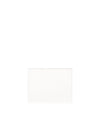 White rectangular spare part by Alessi with a smooth, matte finish and subtle rounded edges.