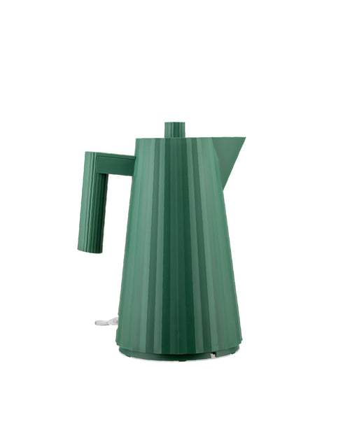 Plissé green, cl 170 || 1.80 oz Elektrischer Wasserkocher Alessi