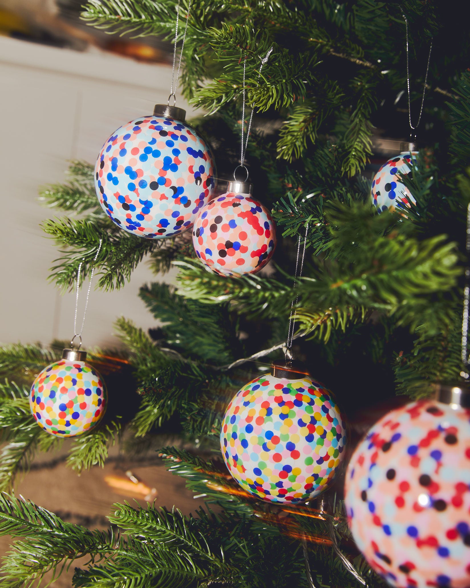 Proust Set of 3 Christmas baubles By Alessandro Mendini | Alessi